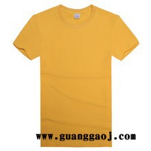 北京空白广告衫批发圆领短袖180克纯棉广告T恤衫品牌图4
