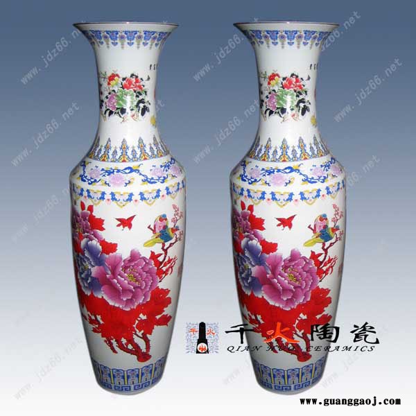 商务礼品陶瓷大花瓶居家装饰花瓶定制厂家图3