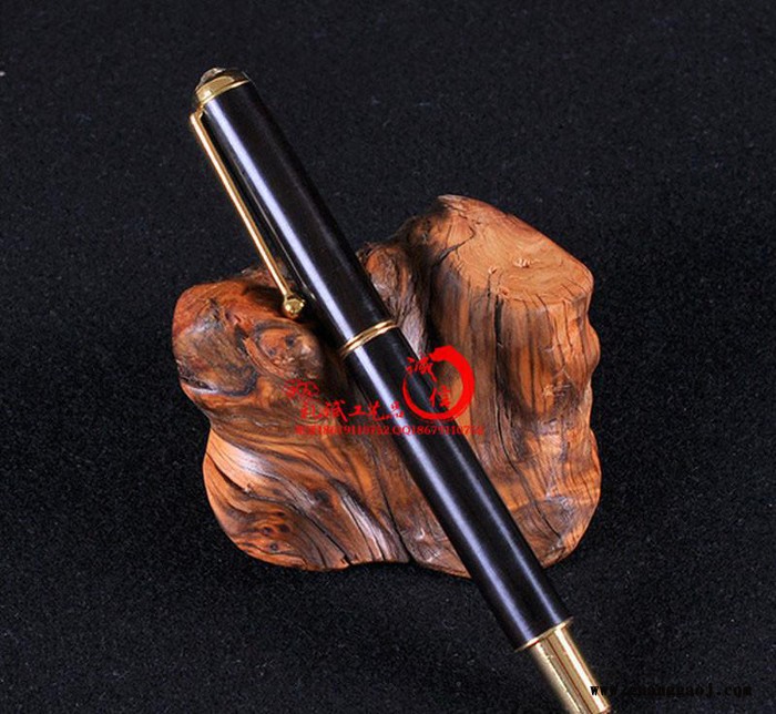 十堰特色 中国风木质工艺礼品 黑檀木笔套装定制创意会议礼品图2
