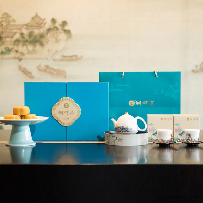 湖畔居 永乐颂月饼礼盒 雅物中秋节企业礼品团购 宁波礼品采购平台 团建纪念品 定制礼品店加盟 MY-HPJ-L5-01图1