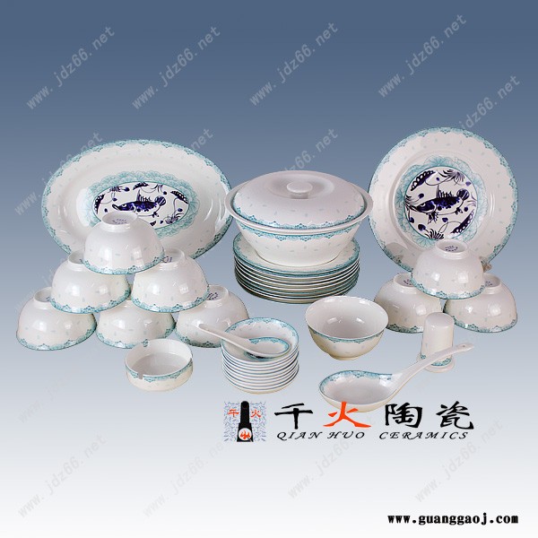 千火陶瓷 彩和为贵套装餐具定制图8