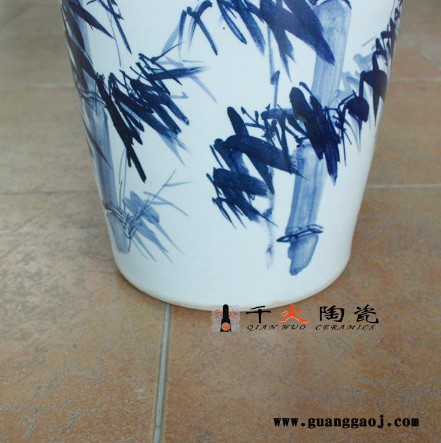 千火陶瓷大花瓶厂家 落地大花瓶 礼品大花瓶定制图2