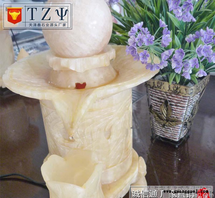 流水喷泉小件风水球客厅迎宾处灯光水景雾化创意礼品摆件图3