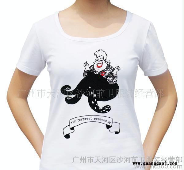 厂家混批/订做女装T恤/班服/广告衫/专业丝印热转图1