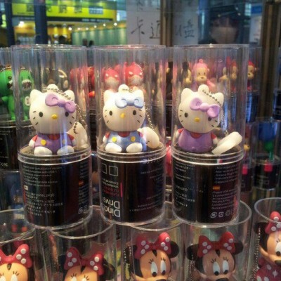 供应PVC卡通U盘Hallo KITTY 猫咪创意礼品U盘类
