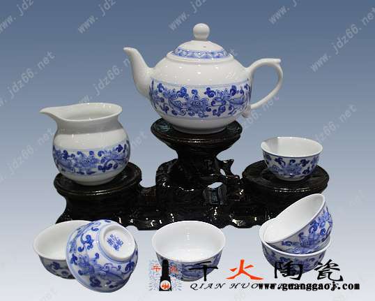 千火陶瓷茶具厂家 功夫茶具礼品茶具定制图6