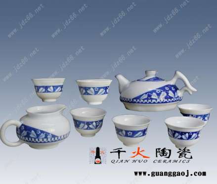千火陶瓷茶具厂家 功夫茶具礼品茶具定制图7