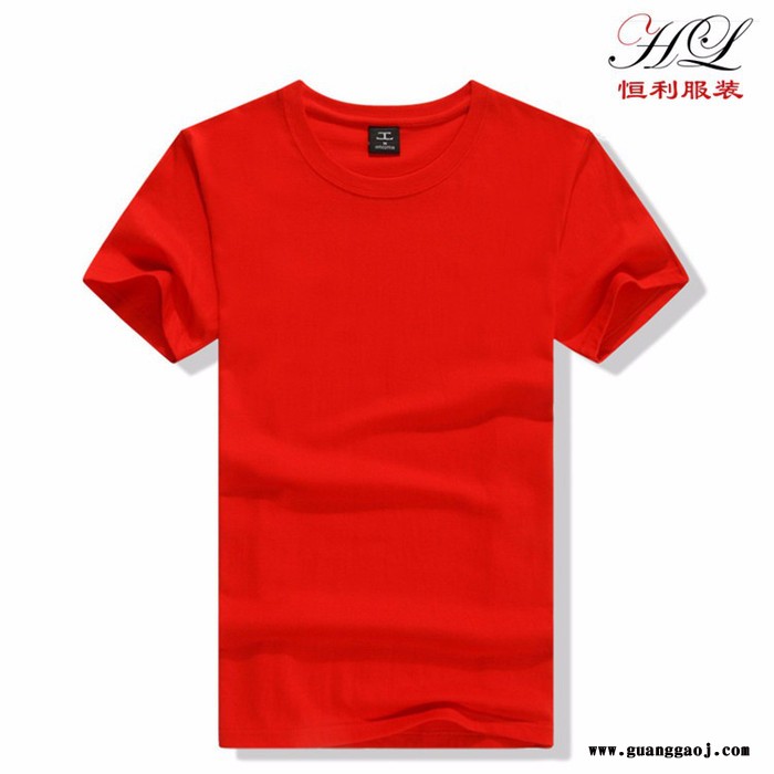 山东广告衫厂家青岛T恤衫专业供应商工作服班服文化衫来图定制恒利服装 青岛广告衫定制图3