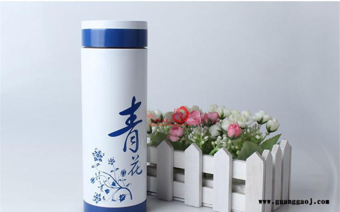 公关广告礼品 青花瓷家居礼品新奇特创意年会陶瓷礼品印刷公司名图2
