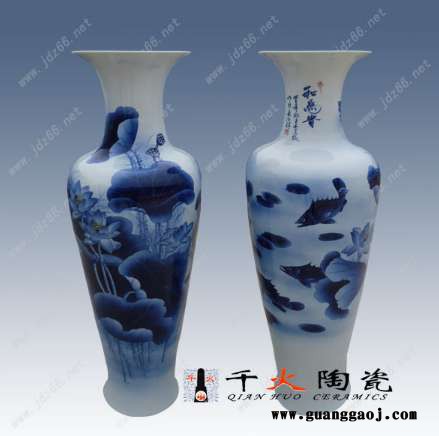千火陶瓷大花瓶厂家 落地大花瓶礼品大花瓶定制图8