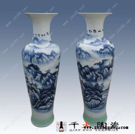 千火陶瓷大花瓶厂家 落地大花瓶礼品大花瓶定制图6