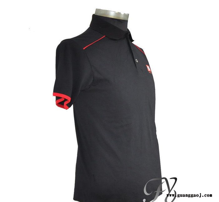 纯棉POLO衫定做广告衫工衣短袖印字翻领工作服t恤定制绣lo图3