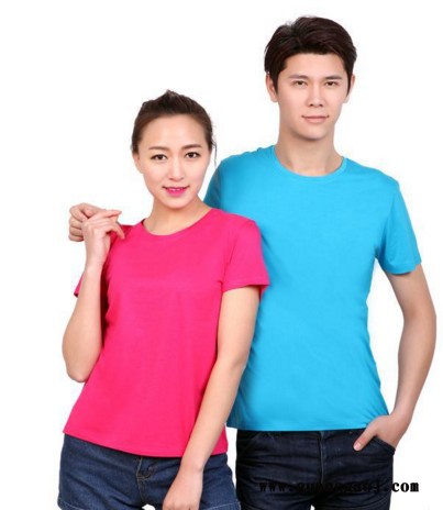 夏季新款圆领男女短袖棉t恤定制广告衫文化衫定制班服工作服图7