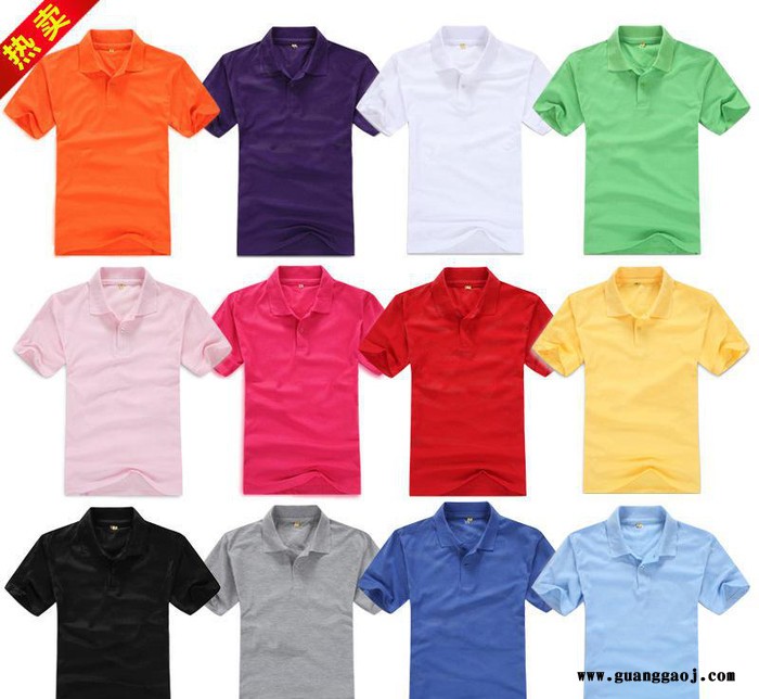 直销翻领广告衫定制T恤定做文化衫厂服衣服短袖diyPOLO班图1