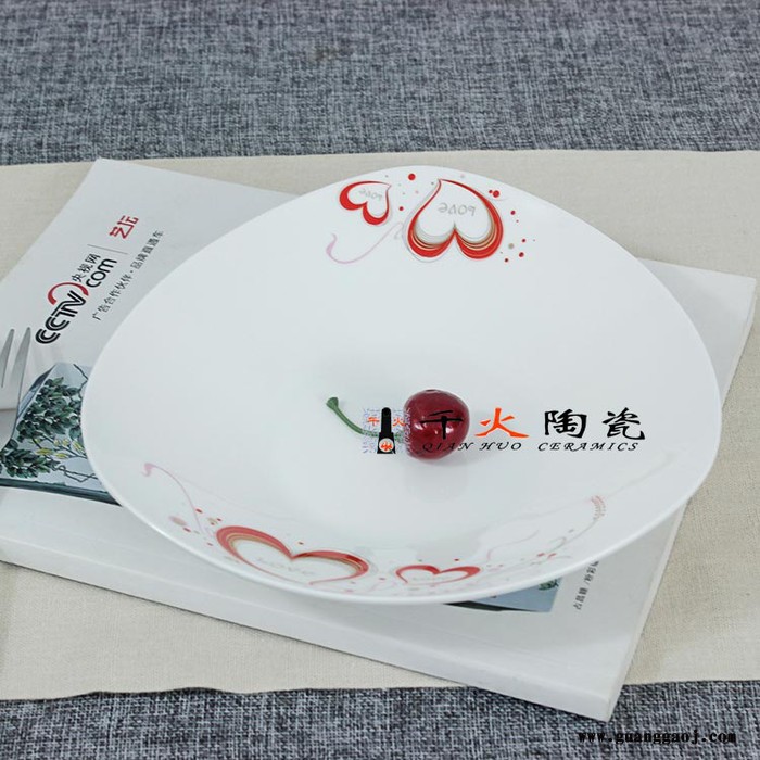 陶瓷餐具礼品批发 28头便宜的餐具批发 定做加字的餐具图7
