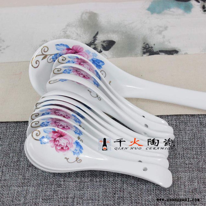 千火陶瓷 高白瓷精美套装餐具定制图3