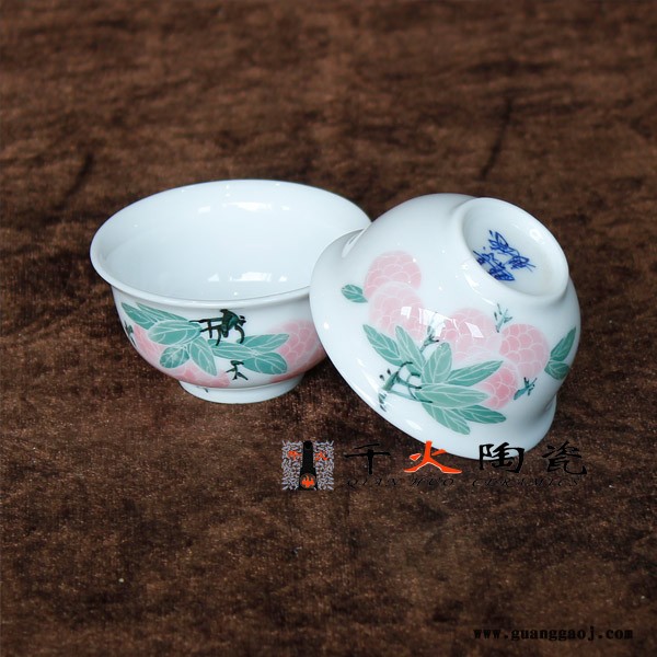 手绘茶具定制 手工陶瓷茶具价格图3