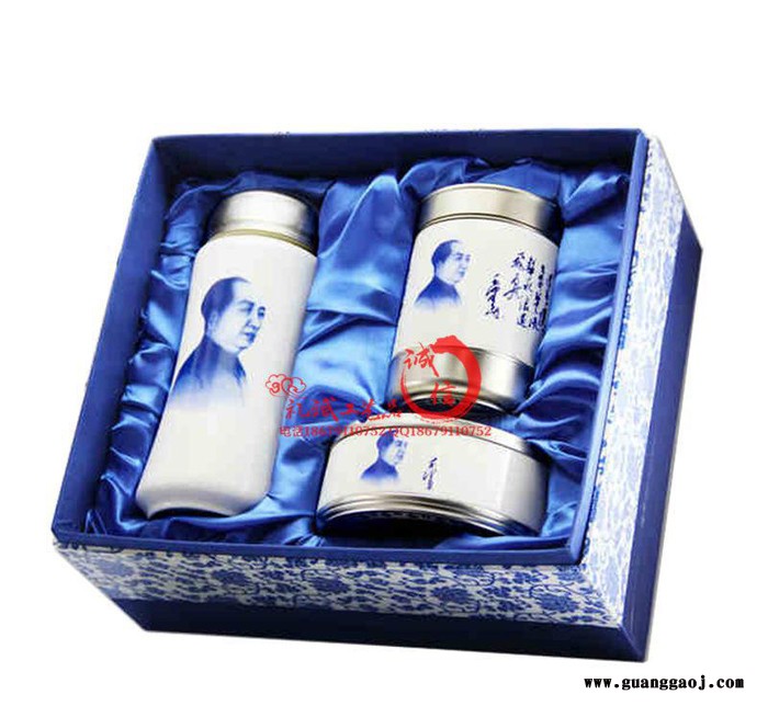 2016新款青花瓷 陶瓷保温杯特色创意礼品凯里地产公司年会图3