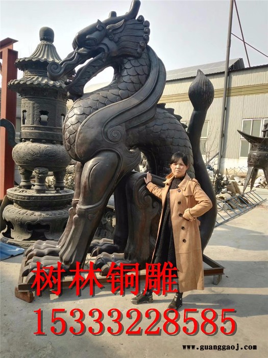 纯铜酒爵 贵金属礼品个性定制 工艺礼品摆件铜雕城隍爷铜像摆件 珈蓝韦陀菩萨佛像财神.图8