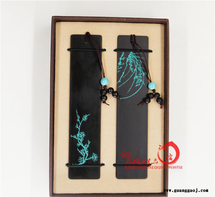 创意书签定制 遵义会议礼品  中国风红木书签教师节年会礼品图2