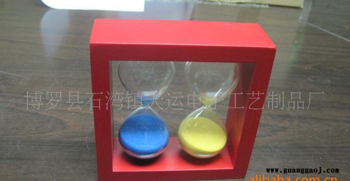 新年礼品30分钟安全木制木框沙漏计时器创意礼品图2