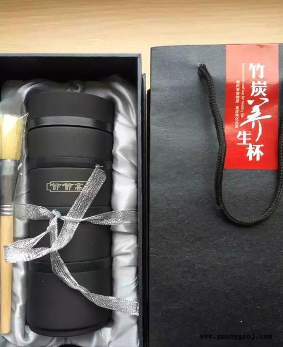 竹炭养生杯——竹炭陶的优雅创意礼品促销礼品礼品定制图2