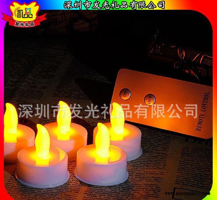 创意家居礼品定制 塑料发光蜡烛 电子蜡烛灯 LED发光蜡烛 批图3