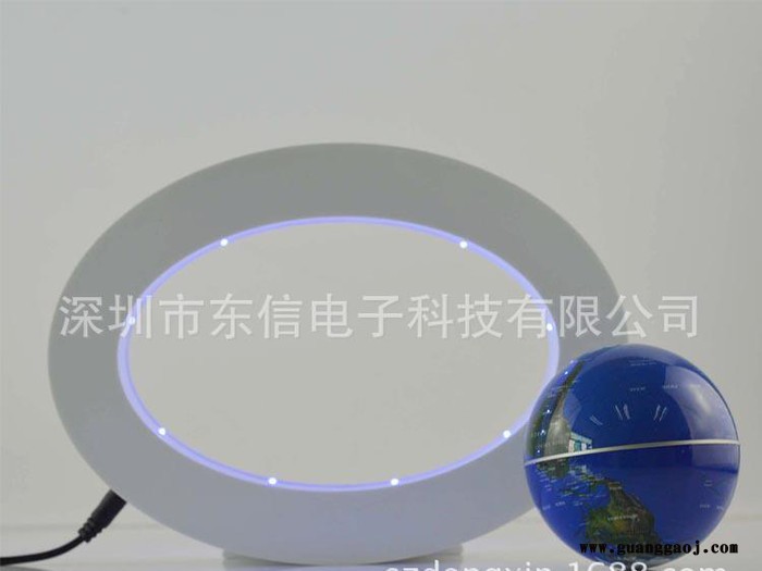 磁悬浮地球仪3寸椭圆家庭商务创意礼品中英文可选一件代发图2