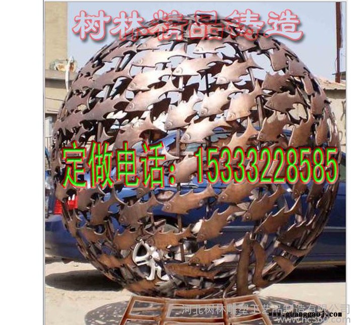 工艺礼品店**铸造纯铜战国时期大炮摆件铜大炮厂家镇宅纯铜大炮摆_工艺礼品定制大型铸铜镂空球雕塑图3