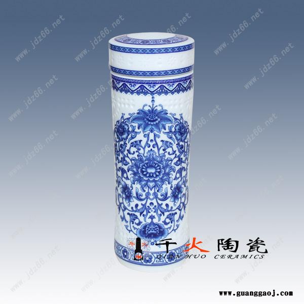 定做礼品保温杯 景德镇陶瓷保温杯厂 定制加字图1
