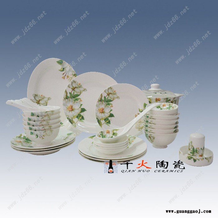 景德镇千火陶瓷礼品陶瓷餐具 促销礼品餐具定做图6