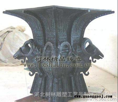 包邮**青铜鼎家居装饰青铜工艺品摆设公司开业礼品定制图3