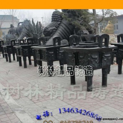 司母戊鼎青铜方鼎 工艺礼品 铜摆件西安铜鼎吉祥 大型浮雕定制