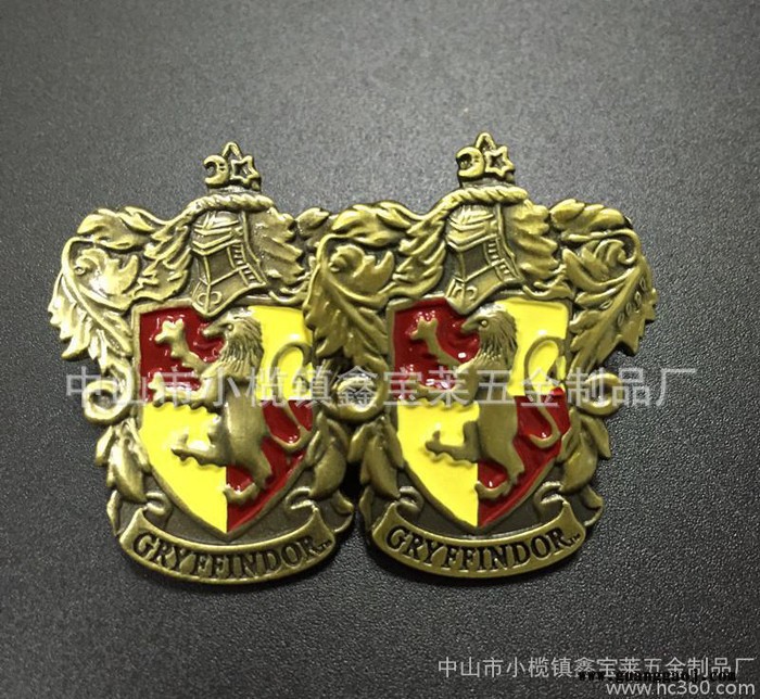 定制创意礼品徽章 烤漆上色迷你胸章 新款五金饰品比赛徽章