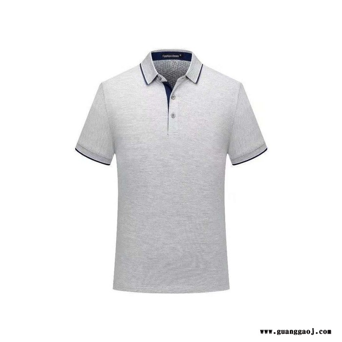 供应名坤2020夏季新款纯棉polo衫定制工作服 纯色广告衫定制印logo文化衫定制印字 T恤广告衫定制logo定做翻领图4
