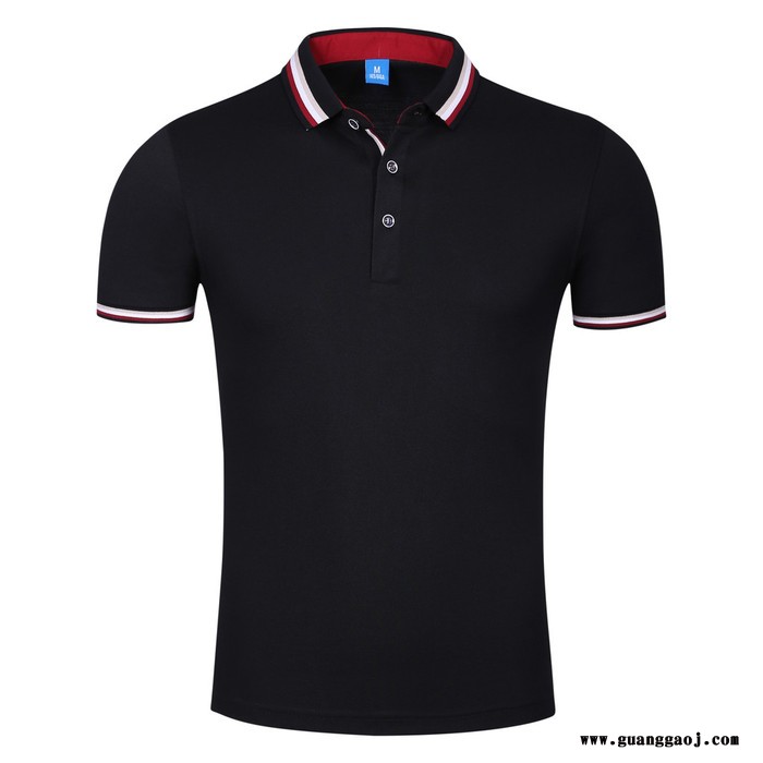 翻领T恤定制工作服班服会服户外素质拓展活动DIY印字刺绣logo文化衫图2
