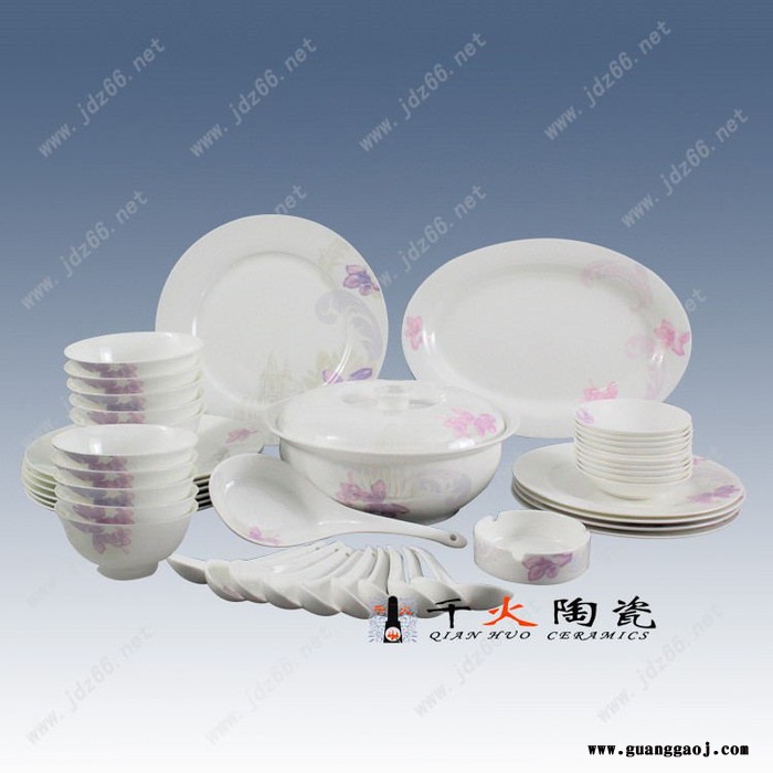 送人品牌餐具套装礼品 景德镇礼盒装餐具套装批发图5