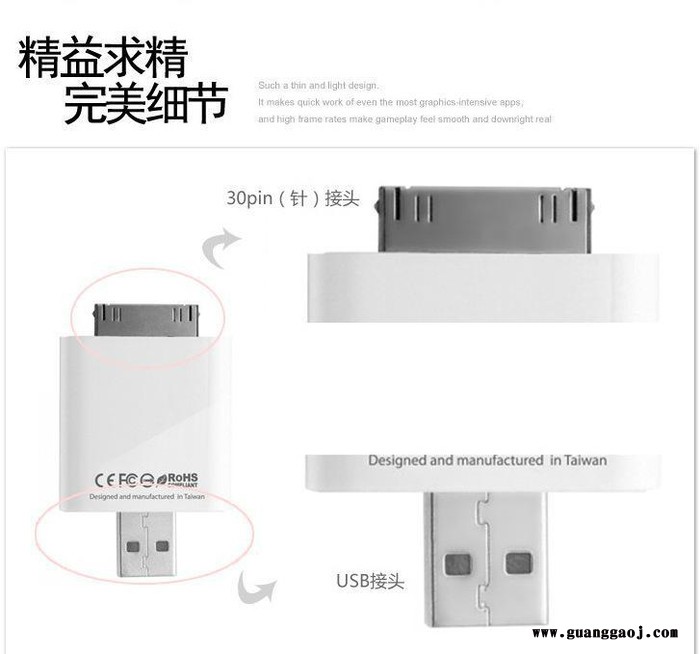 时尚创意iPhone U盘 商务礼品图3