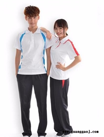 圣地定制纯棉空白POLO衫来图定做广告衫班服DIY素衣同学会聚会长袖T恤