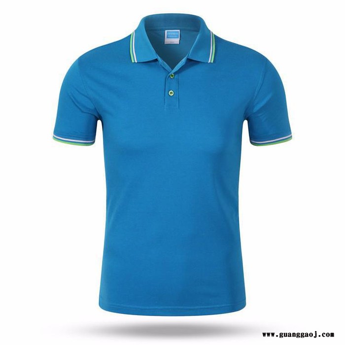全绒棉间色翻领工作服定制图2