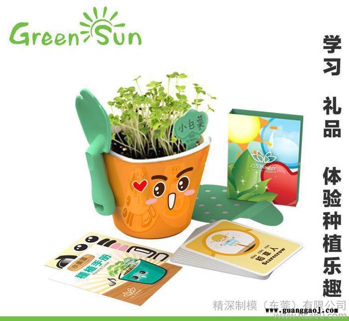 GreenSun小农国学习套装礼物 学生儿童DIY种植创意玩图2
