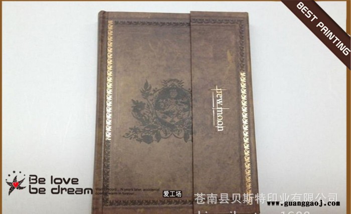 爱工场 创意礼品 血鬼之暮光之城复古记事本子 笔记本 厚笔记本图2