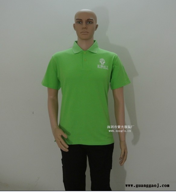 定做t恤工作服定制深圳广州东莞工厂厂服广告衫图3