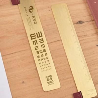 迷你测视力表创意金属书签定制卡通动漫活动礼品工艺品纪念品定做 欢迎来图定制