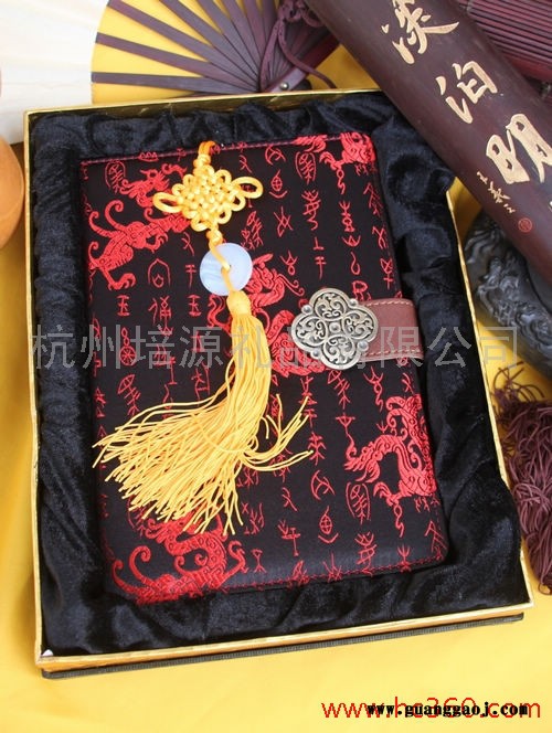 供应丝绸类创意礼品  商务礼品 会议礼品 办公礼品  -- 丝绸笔记本图3