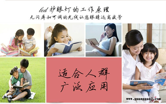 外贸 卧室书房学习台灯 创意触摸时尚礼品台灯 5档3色护眼调光台灯图4