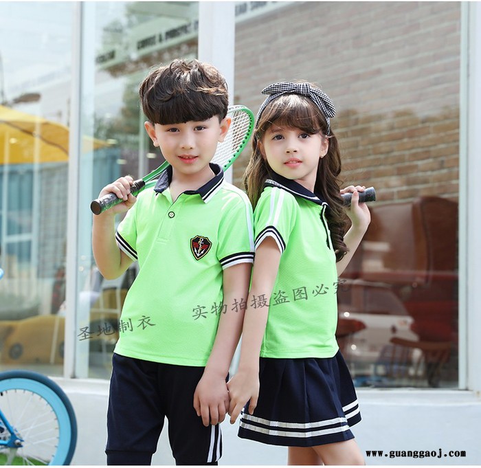 曲阜圣地厂家定做校服中小学生校服中学生运动装夏季学生校服夏季纯棉图2