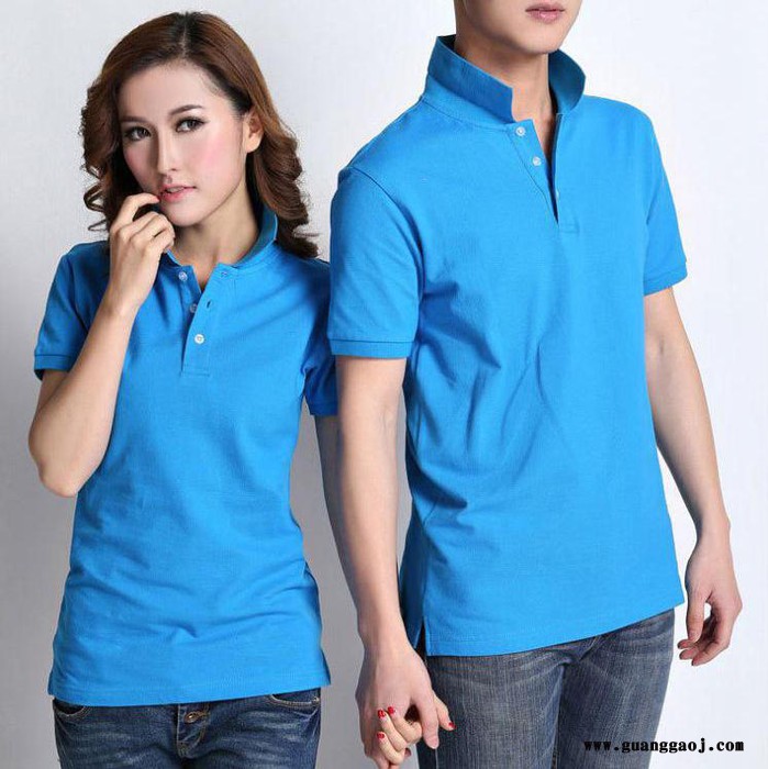 夏季短袖翻领男女Polo衫定制广告衫班服T恤厦门劳保服厂服定做图3