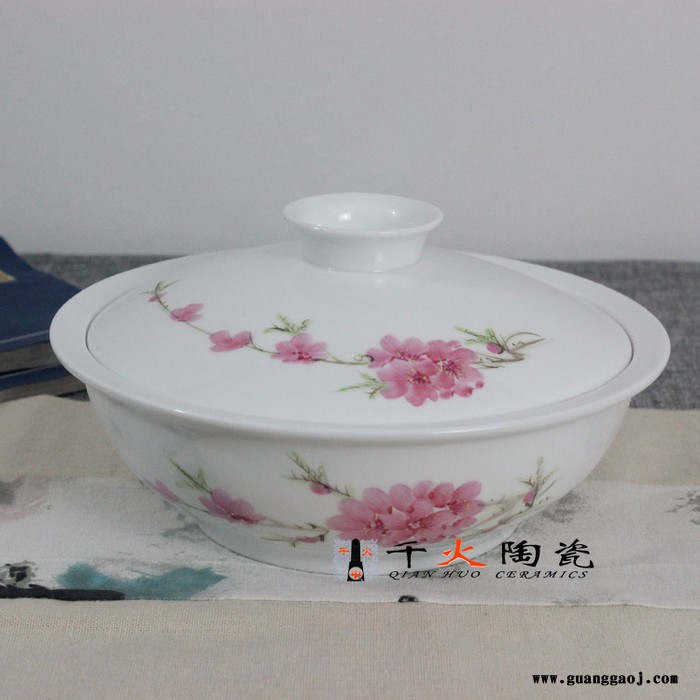 千火陶瓷 高白瓷56头餐具套装图6