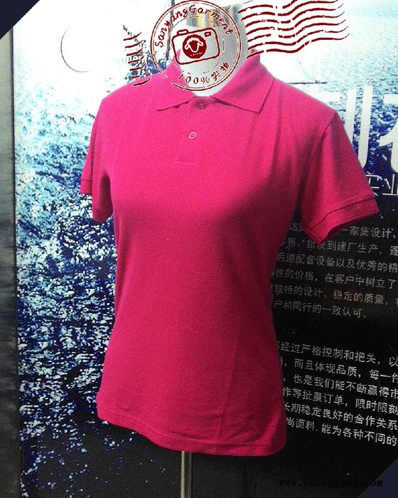 江西定制广告衫**纯棉翻领polo衫定制文化衫图3
